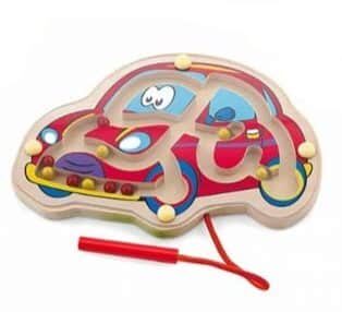 מבוך עץ מגנטי- מכונית VIGA