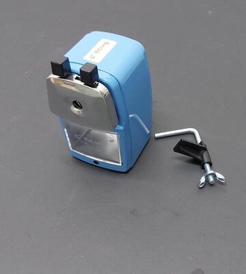 מחדד שולחני גדול+תפסן לשולחן