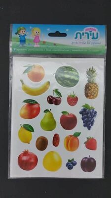 מדבקות פרות צורני<BR> 10 דף