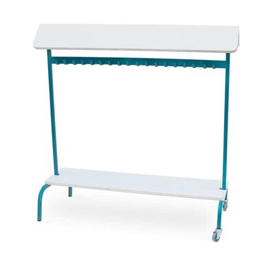 מתלה מעילים נייד 36 ווים+מגן