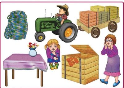 פלקט 50*70-סיפורים בהמחשה<BR>הבית של יעל<BR>מנוילן